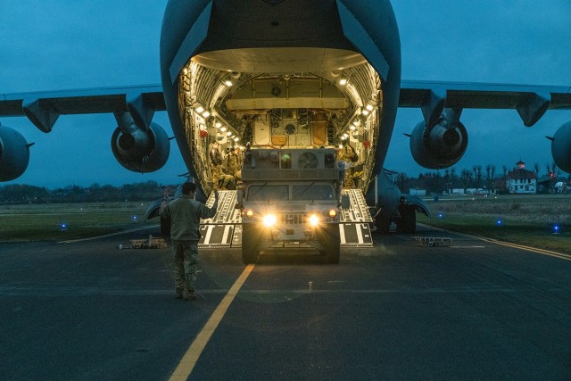 These are the first of 2,000 Soldiers to arrive in Europe following the Pentagon’s announcement of additional forces moving from the United States to Europe in support of our NATO allies. The XVIII Airborne Corps, which serves as America&#39;s Contingency Corps, will provide a Joint Task Force-capable headquarters in Germany, as 1,700 Paratroopers from the 82nd Airborne Division deploy to Poland. These moves are designed to respond to the current security environment and reinforce NATO’s eastern flank.