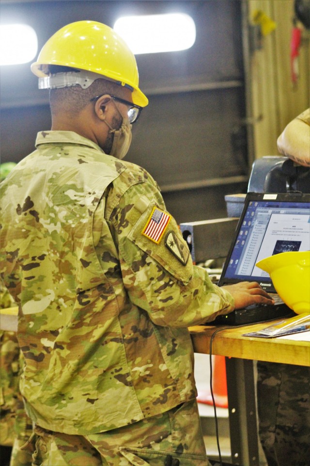 Construction Equipment Repairer Advanced Leader Course students build skills at Fort McCoy