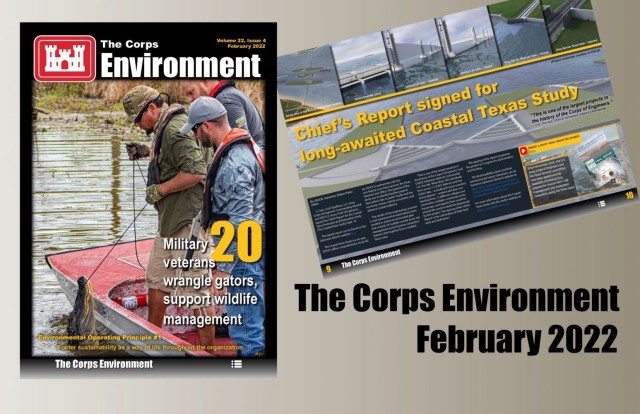 The February 2022 edition of The Corps Environment is now available!