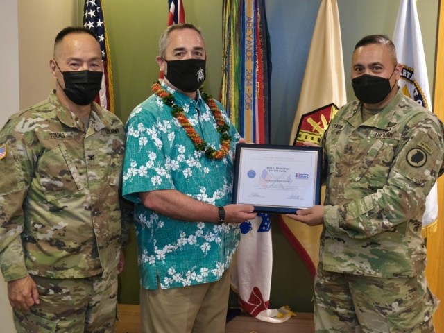 Pacific operations chief recognized as a patriot