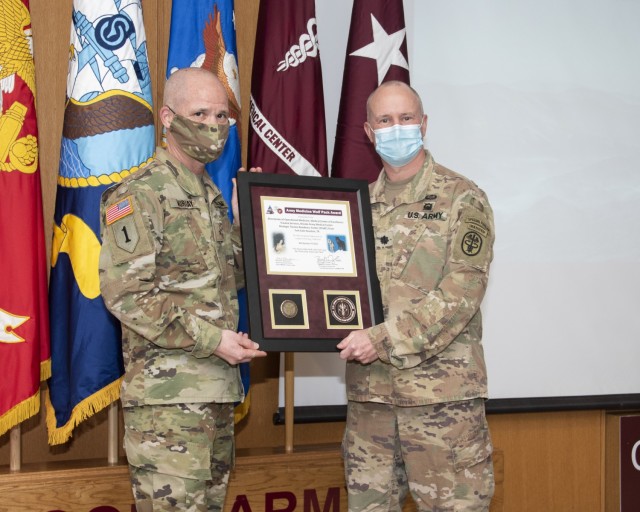 BAMC STaRC Program receives Army Medicine Wolf Pack Award