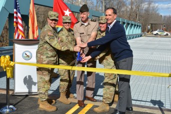 Fort Belvoir re-opens Dogue Creek Bridge    Access control point open for rush hours only