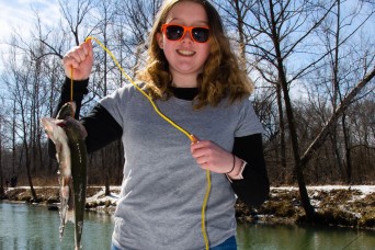 Annual Fort Leonard Wood Kid’s Trout Fishing Derby connects families with the outdoors