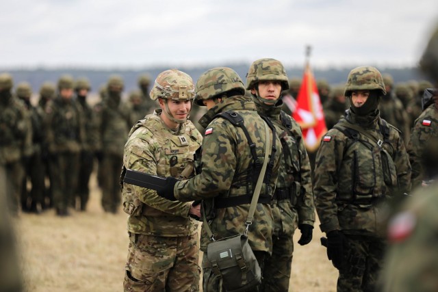 NATO air defenders train together in Poland for exercise Saber Strike