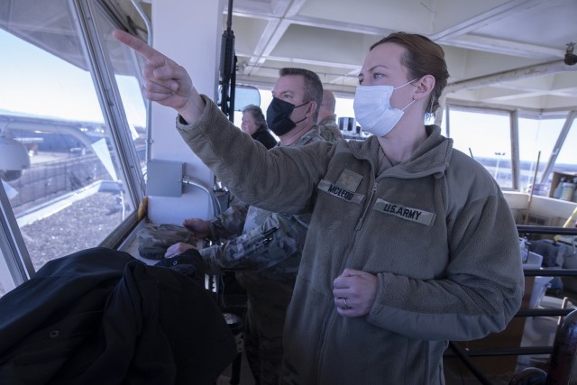 Idaho National Guard leaders visited state prisons where Idaho National Guard Soldiers and Airmen are temporarily augmenting staffing. The Idaho Department of Corrections is short-handed due in part to COVID-19 pandemic.