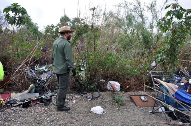 Corps’ LA District removes 128 tons of floatable debris from San Gabriel Riverbed during weeklong cleanup project