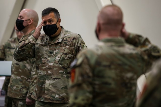 79th Explosive Ordnance Disposal Battalion, 71st Ordnance Group, 20th CBRNE Command, conducted a battalion casing ceremony on March 11th, 2022, at Fort Riley, KS., as the unit prepares for its deployment to the U.S. Central Command theater of...
