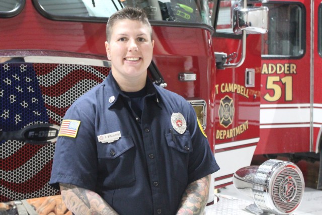 Fort Campbell’s women firefighters take on challenging profession