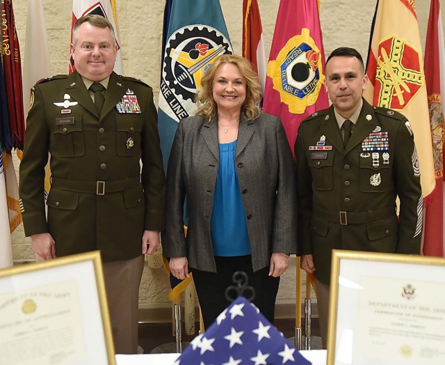 Rock Island Arsenal honors five employees with nearly 140 years of service during retirement ceremony