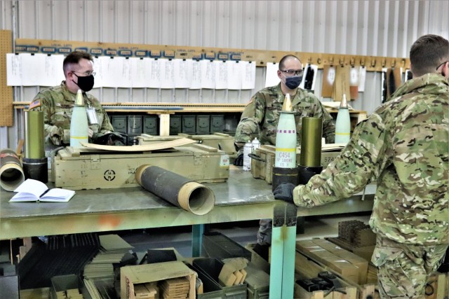 89B ALC students complete ammo inspection training at Fort McCoy’s Ammunition Supply Point Point
