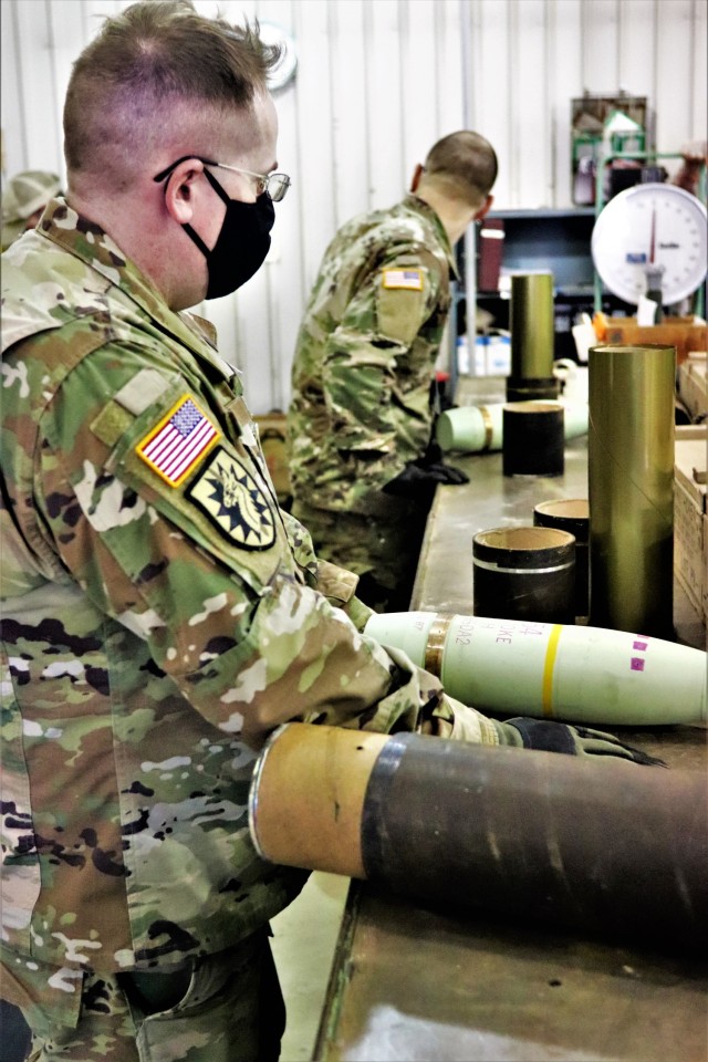 89B ALC students complete ammo inspection training at Fort McCoy’s