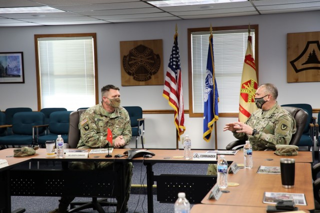 First Army Division West leaders visit Fort McCoy