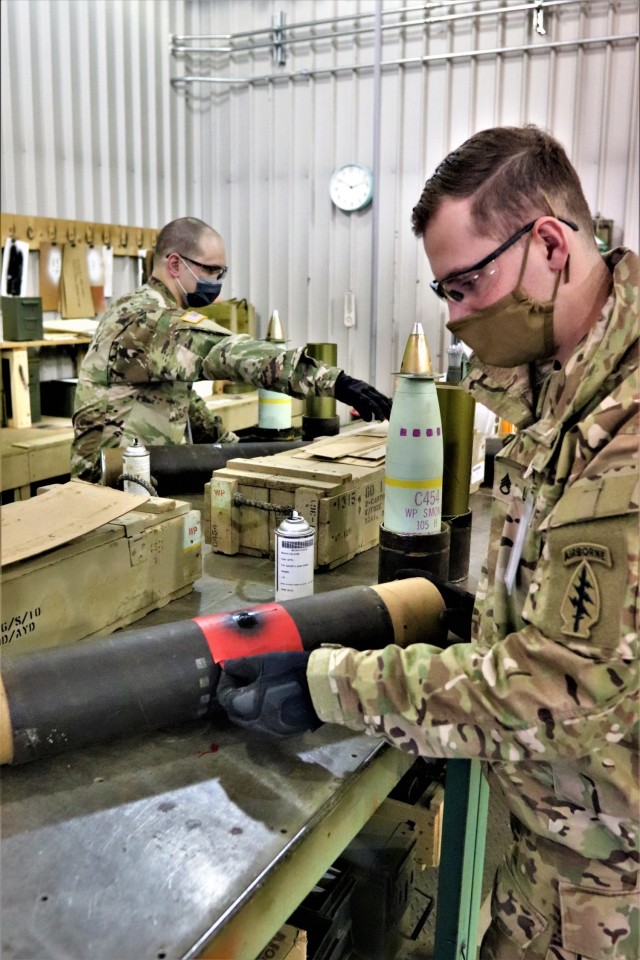 89B ALC students complete ammo inspection training at Fort McCoy’s