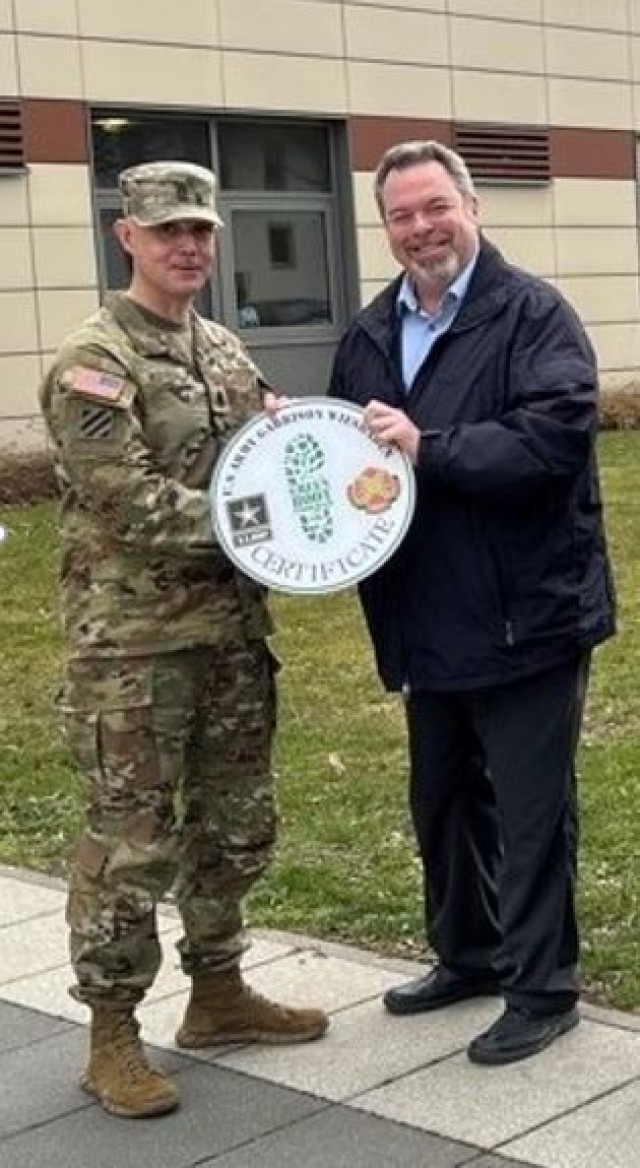USAG Wiesbaden’s DFMWR is fully Green Boot certified