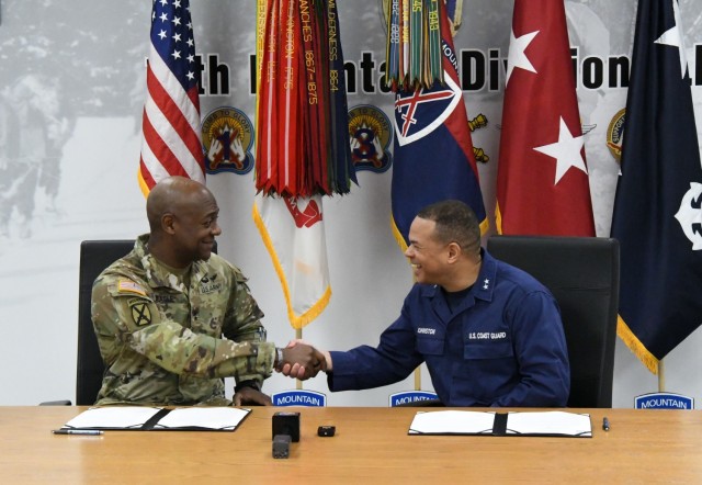 10th Mountain Division to support U.S. Coast Guard in area search-and-rescue operations