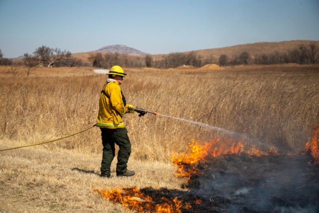 Fort Sill conducts prescribed burns