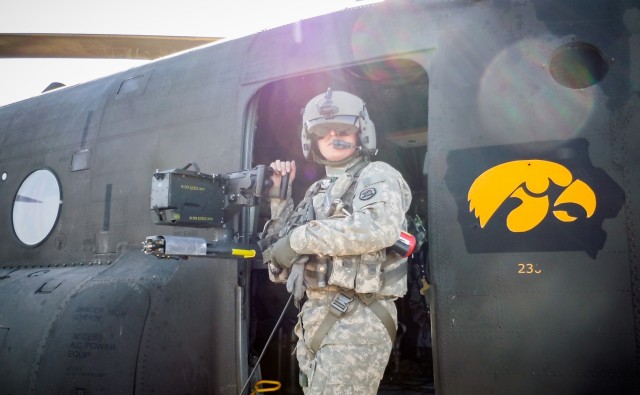 Hawkeye on Chinook