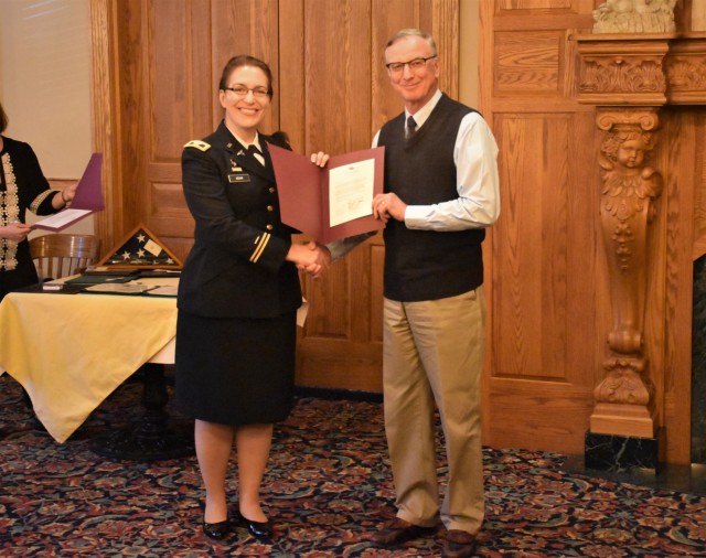 Dr. Lightner Receives Certificate