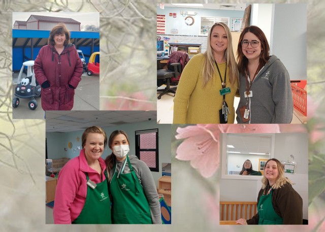 Our great child care workers at the Detroit Arsenal Child Development Center.