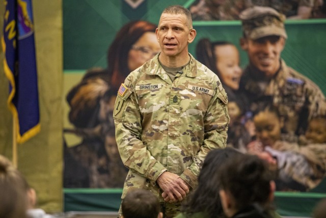 SMA visits Fort Riley; meets with Families and Soldiers