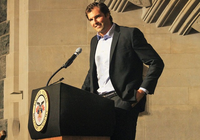 West Point celebrates Founders Day, former NFL player Villanueva guest speaks