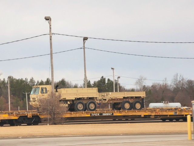 485th Engineer Company rail operations at Fort McCoy