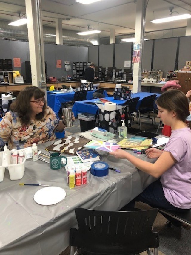 Crafting for resilience at Army Community Service