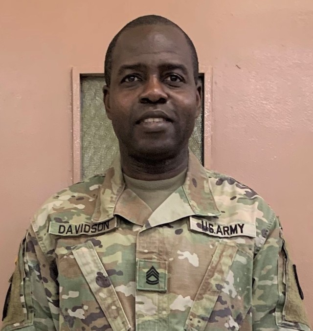 403rd Army Field Support Brigade – Personality Spotlight: Sgt. 1st Class Curt Bradley Davidson