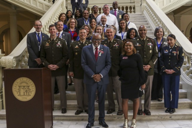 Georgia Leaders thank 3rd Infantry Division, Fort Stewart and Hunter Army Airfield