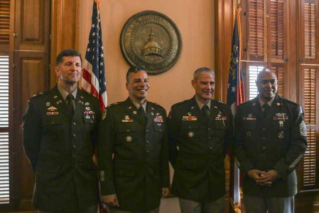 Georgia Leaders thank 3rd Infantry Division, Fort Stewart and Hunter Army Airfield