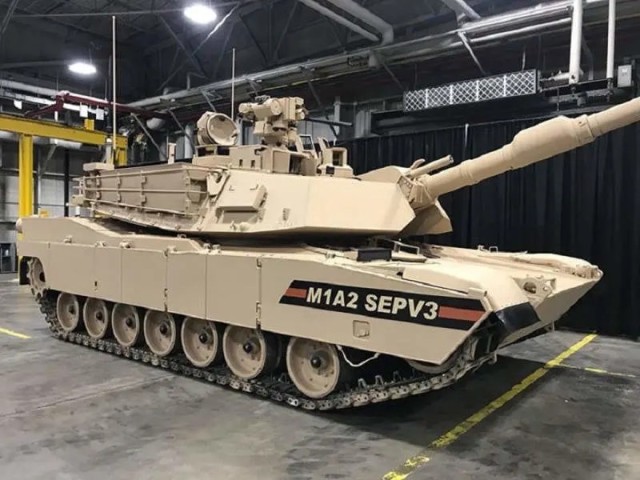 The Abrams M1A2 SEPV3 (System Enhanced Package) is a modernized configuration of the Abrams main battle tank that will be used during NTC 22-6, part of GD22 exercise. The rotation will also highlight the Joint Light Tactical Vehicle (JLTV) modernization efforts.