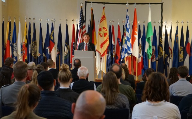 Ansbach holds first Speakers Series with U.S. Consul General-Munich