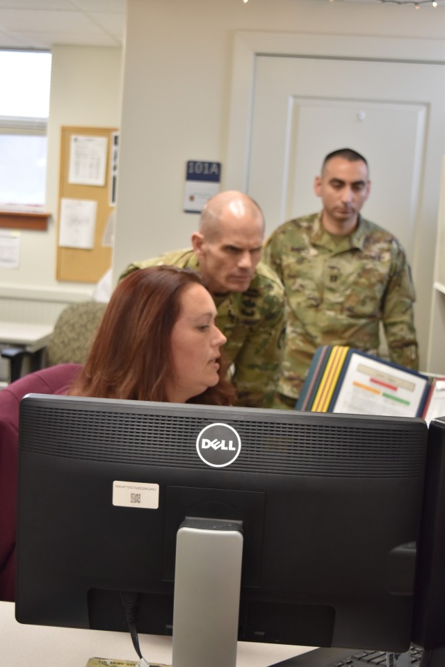 Installation Management Command deputy commanding general visits Fort Riley