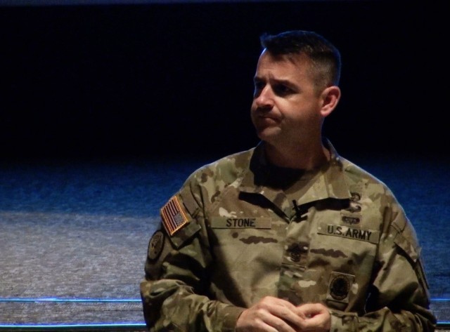 Sgt. Maj. Aaron Stone, an instructor for the Department of Command Leadership at the U.S. Army Sergeants Major Academy shares the trauma he suffered when he was raped at age 15.