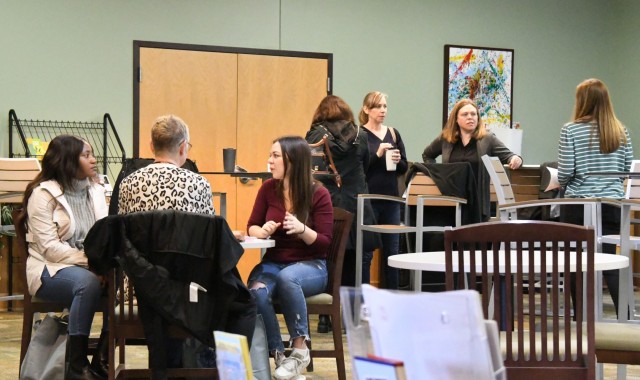 Coffee Connections brings together members of the Fort Drum community
