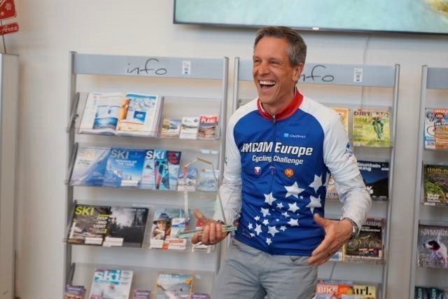 Wiesbaden cyclist rides to success in IMCOM-Europe Biking Challenge