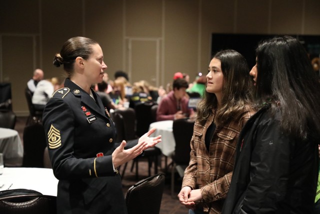 Fort McCoy leaders speak at Wisconsin Student Leadership Conference