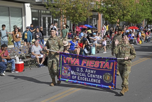 MEDCoE joins the return Battle of the Flowers Parade