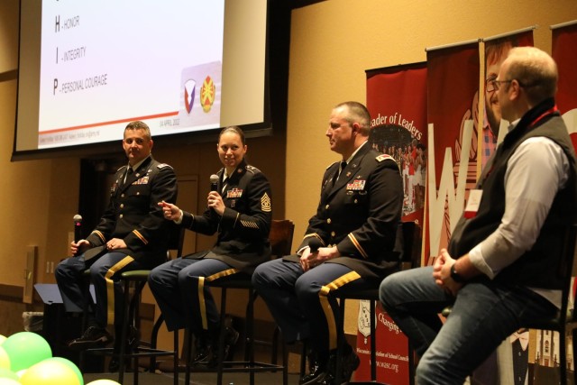 Fort McCoy leaders speak at Wisconsin Student Leadership Conference