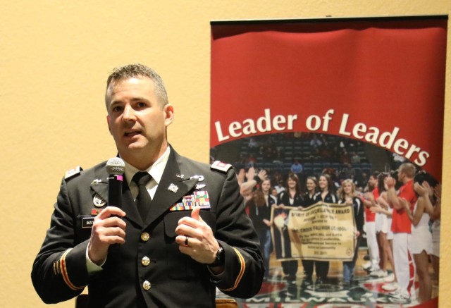 Fort McCoy leaders speak at Wisconsin Student Leadership Conference