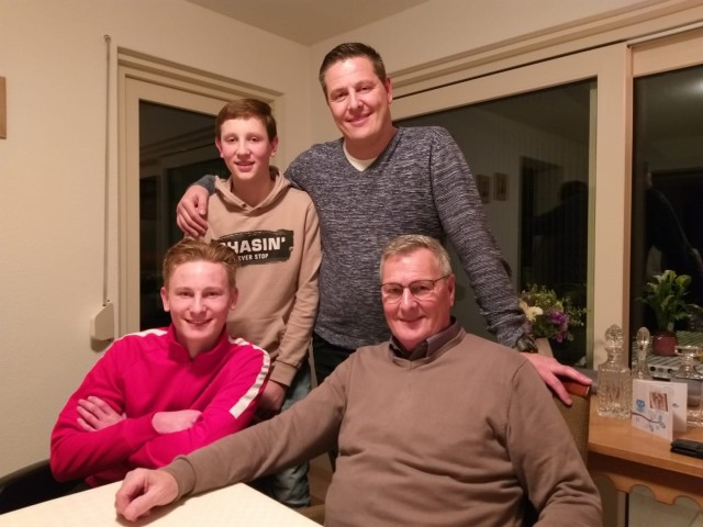 Three generations of Maessen