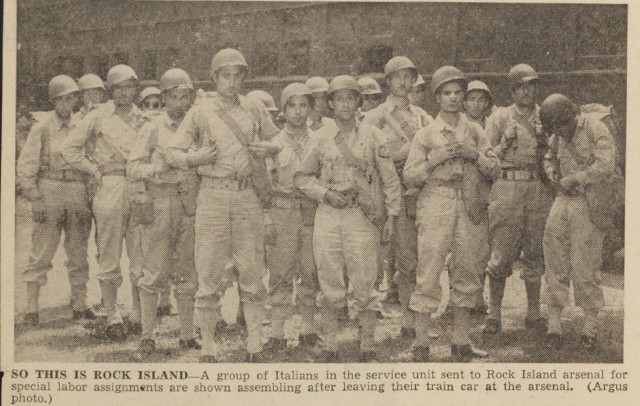 Italian POWs at RIA