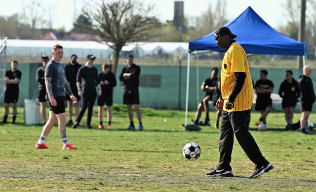Garrison MWR organizes first-ever multinational soccer tournament in Romania