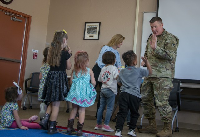 In-person Budding Bookworms event celebrates Month of Military Child