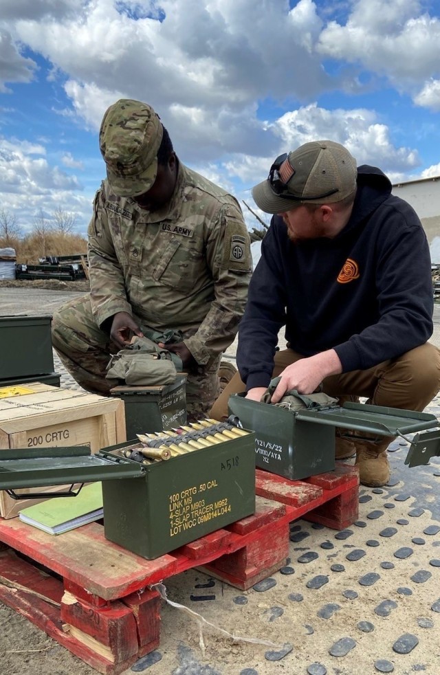 JMC ammunition experts deployed to Europe provide vital technical assistance, support