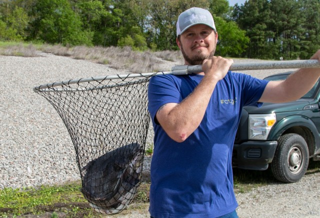 Veteran fishing day returns to the Cooper River Rediversion Project