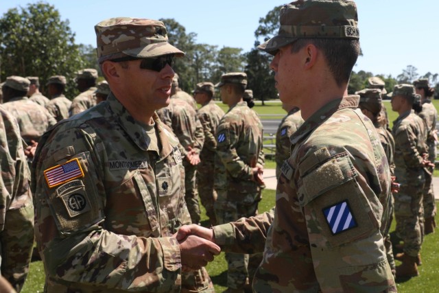 New Marne Soldiers take part in historic patching ceremony