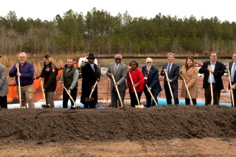 Strong partnerships lead to golden shovels at Winding Woods groundbreaking