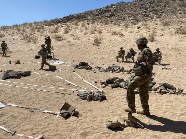 1st CAV Sustainment Drives OPTEMPO at NTC