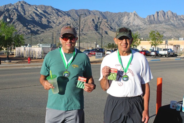 To observe Earth Day 2022, White Sands Missile Range&#39;s Bell Gym put together a fun run. 